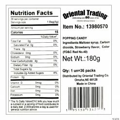 Halloween Popping Hard Candy with Stickers - 36 Pc. -Halloween sale2022 halloween popping hard candy with stickers 36 pc 14090534 a05