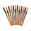 Halloween Print Stick Pen Assortment - 72 Pc.