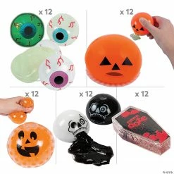 Halloween Sticky & Slime Giveaway Kit - 60 Pc. -Halloween sale2022 halloween sticky and slime giveaway kit 60 pc 14113969 a01