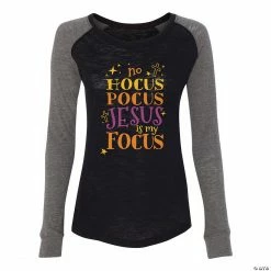 Hocus Pocus Jesus Is My Focus Women’s T-Shirt