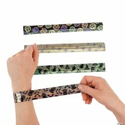 Iconic Halloween Slap Bracelets - 12 Pc.
