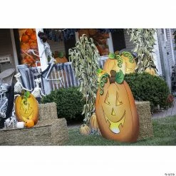 Jack-O-Lantern Cardboard Stand-Ups Halloween Decorations - 3 Pc. -Halloween sale2022 jack o lantern cardboard stand ups halloween decorations 3 pc 25 5887 a02