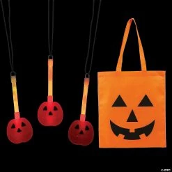 Jack-O’-Lantern Trick or Treating Accessories Kit - 24 Pc.