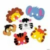 Kid’s Zoo Animal Mask Craft Kit - Makes 12