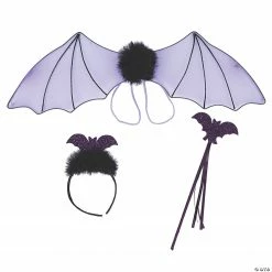 Kids’ Halloween Bat Accessory Set - 3 Pc. -Halloween sale2022 kids halloween bat accessory set 3 pc 13912304 a02