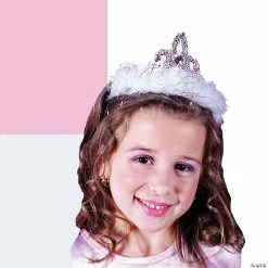 Kid's Marabou Heart Tiara