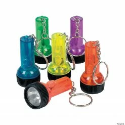 Large Beam Flashlight Keychains - 12 Pc. -Halloween sale2022 large beam flashlight keychains 12 pc 19 482a a01