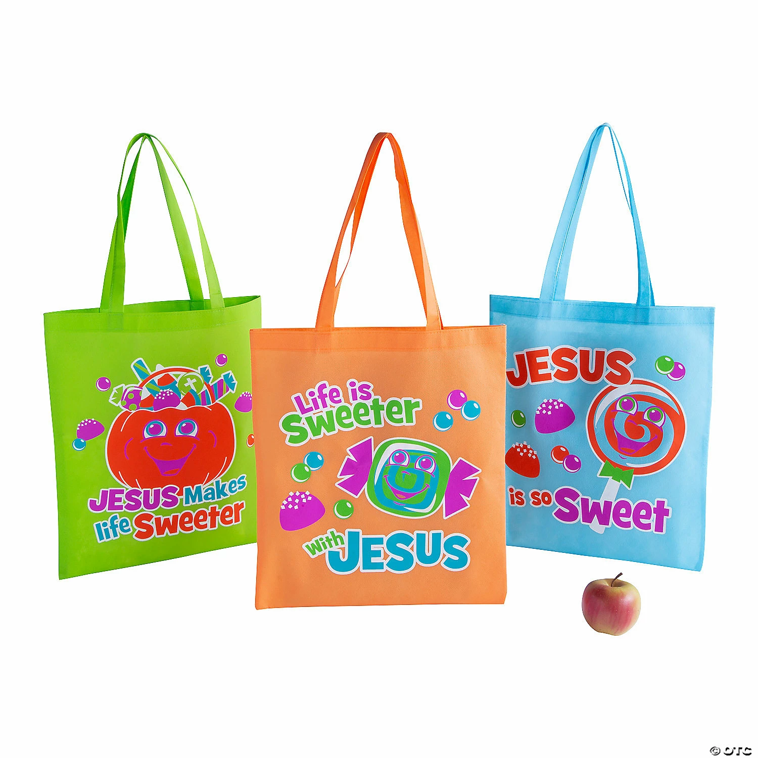 Large Truth & Treats Tote Bags - 12 Pc. 1 Large Truth & Treats Tote Bags - 12 Pc.