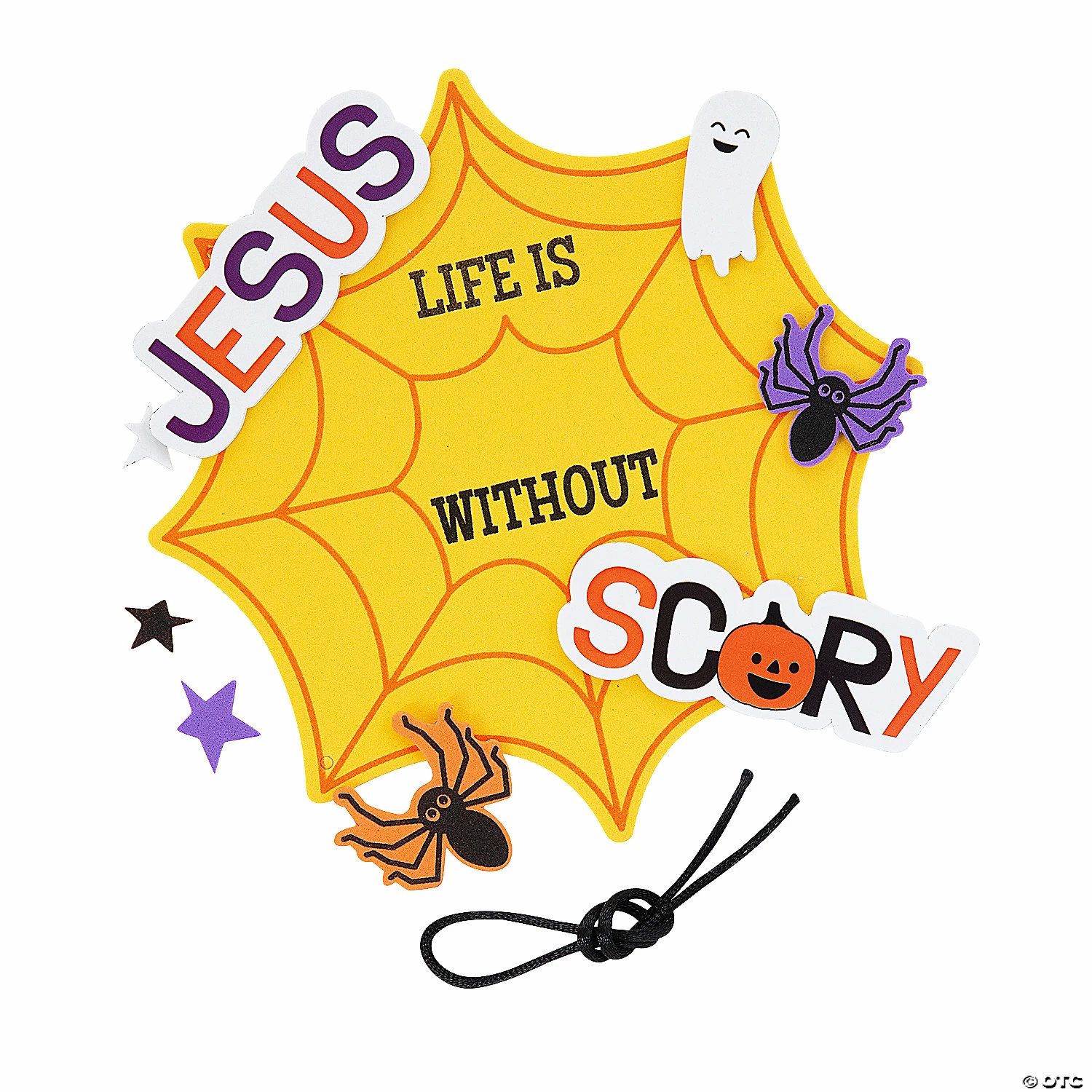 Life is Scary Without Jesus Halloween Sign Craft Kit – Makes 12 2 Life is Scary Without Jesus Halloween Sign Craft Kit – Makes 12 - Image 2
