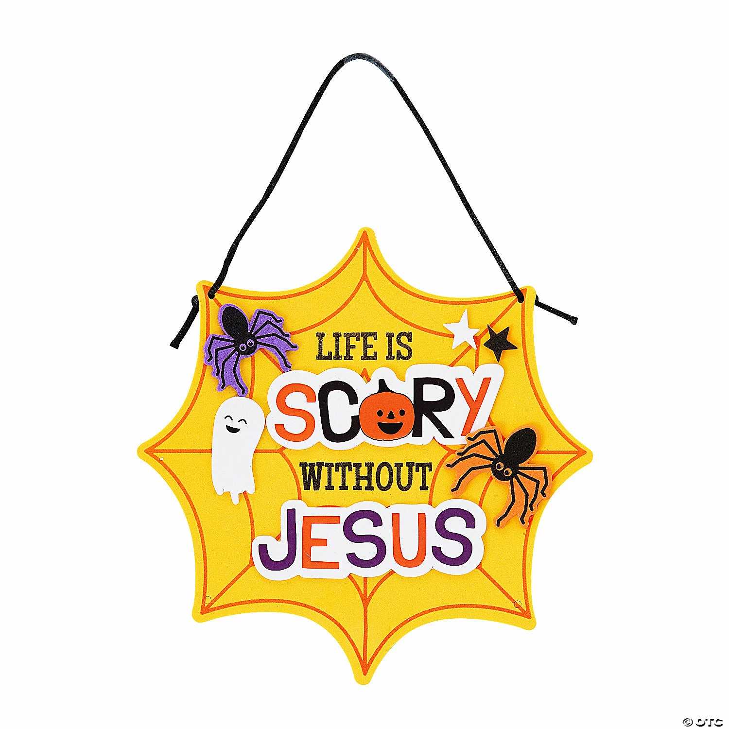 Life is Scary Without Jesus Halloween Sign Craft Kit – Makes 12 1 Life is Scary Without Jesus Halloween Sign Craft Kit – Makes 12