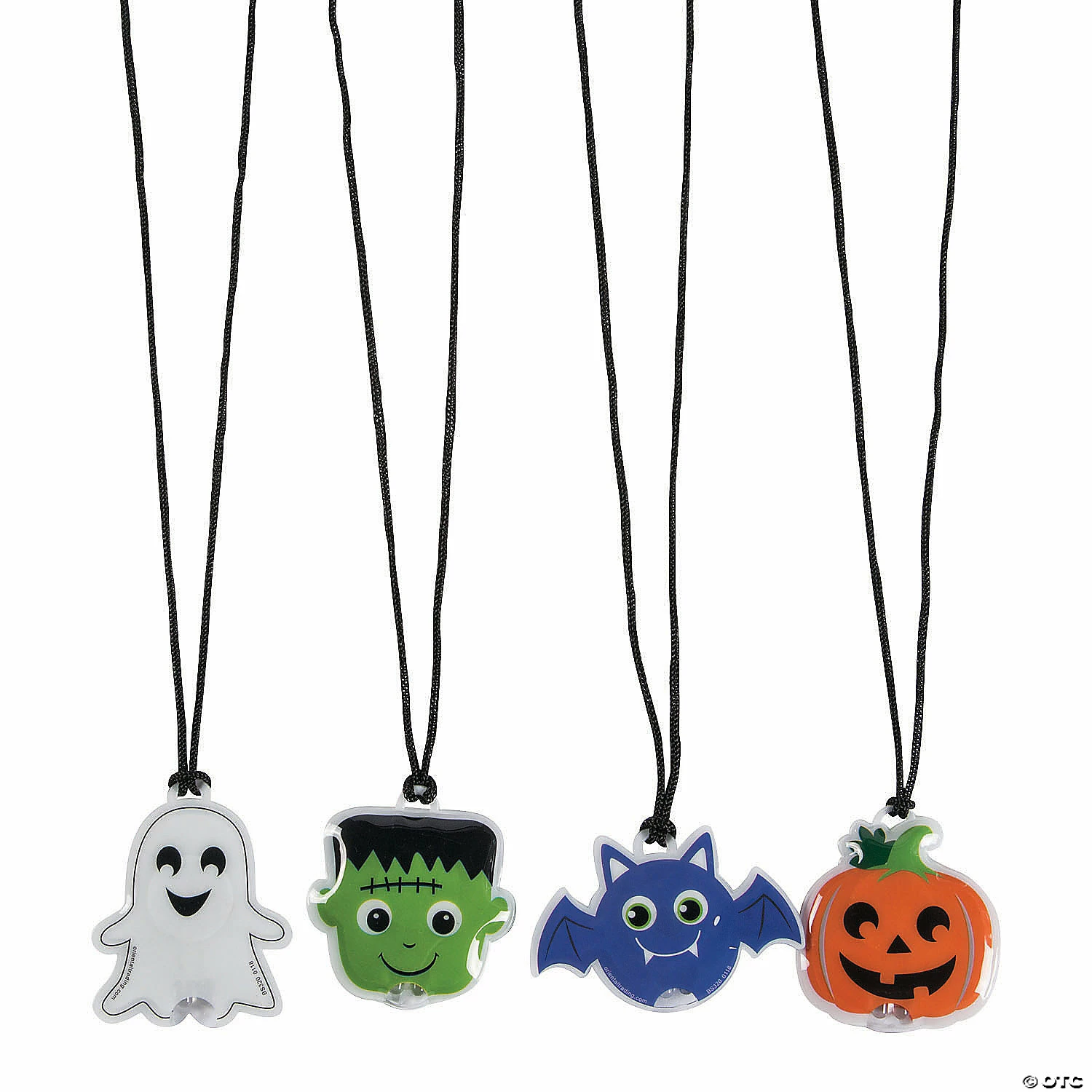Light-Up Halloween Character Necklaces - 12 Pc. 2 Light-Up Halloween Character Necklaces - 12 Pc. - Image 2