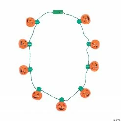 Light-Up Pumpkin Necklaces -Halloween sale2022 light up pumpkin necklaces13903320 a01