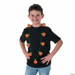 Light-Up Pumpkin Necklaces -Halloween sale2022 light up pumpkin necklaces13903320 a02