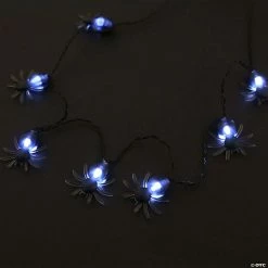 Light-Up Spider Necklaces - 6 Pc. -Halloween sale2022 light up spider necklaces 6 pc 14114110 v01 1