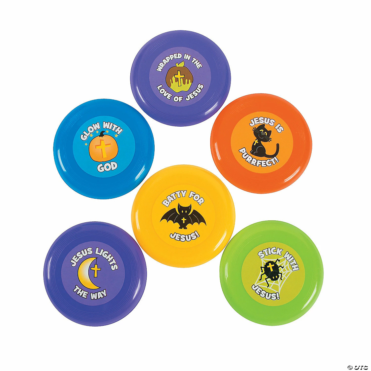 Little Boolievers Mini Flying Discs - 72 Pc. 1 Little Boolievers Mini Flying Discs - 72 Pc.