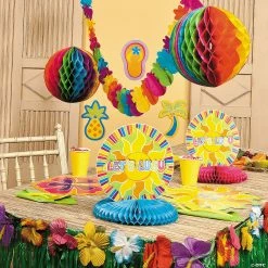 Luau Decorating Kit - 10 Pc. -Halloween sale2022 luau decorating kit 10 pc 34 1994 a02