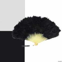 Marabou Feather Fan