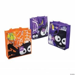 Medium Reflective Halloween Tote Bags