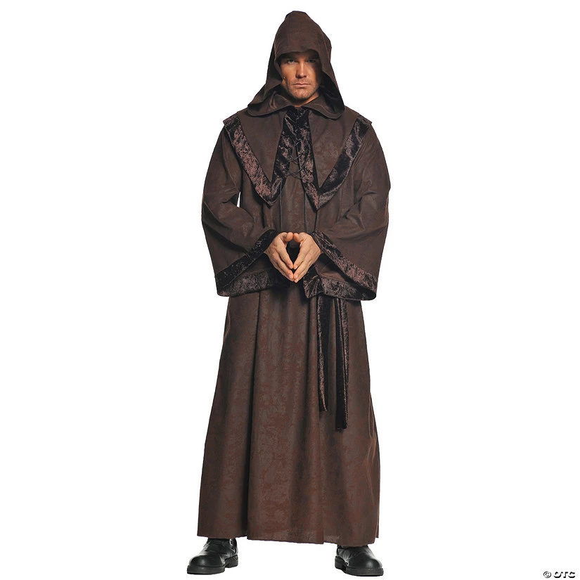MEN'S MONK ROBE DELUXE 1 MEN'S MONK ROBE DELUXE