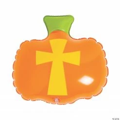 Mini Inflatable Christian Pumpkin Handouts - 12 Pc. -Halloween sale2022 mini inflatable christian pumpkin handouts 12 pc 13845511 a01