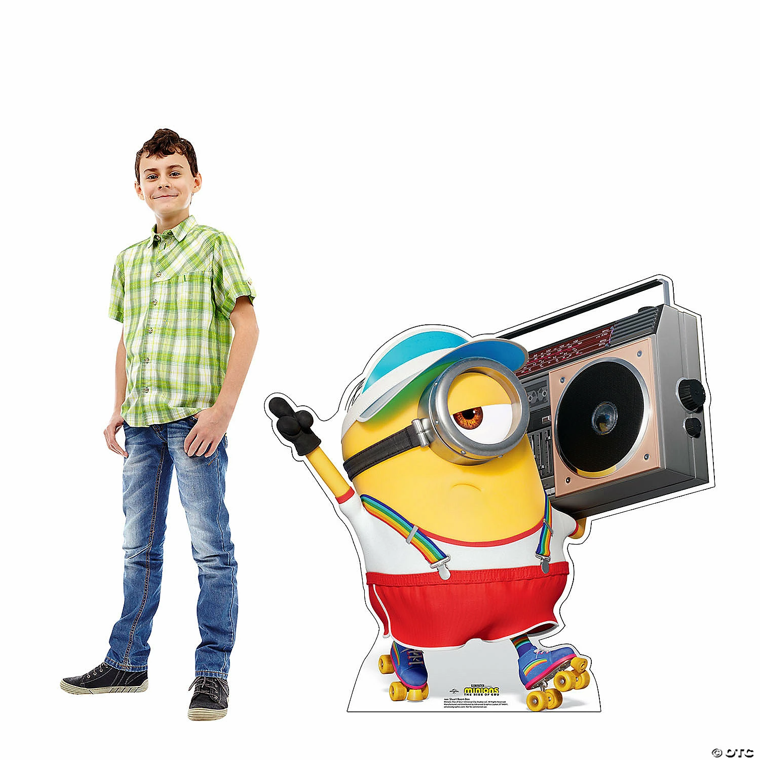 Minions™ Rise of Gru Stuart Boom Box Lifesize Cardboard Stand-Up 1 Minions™ Rise of Gru Stuart Boom Box Lifesize Cardboard Stand-Up