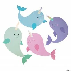 Narwhal Cutouts - 6 Pc.