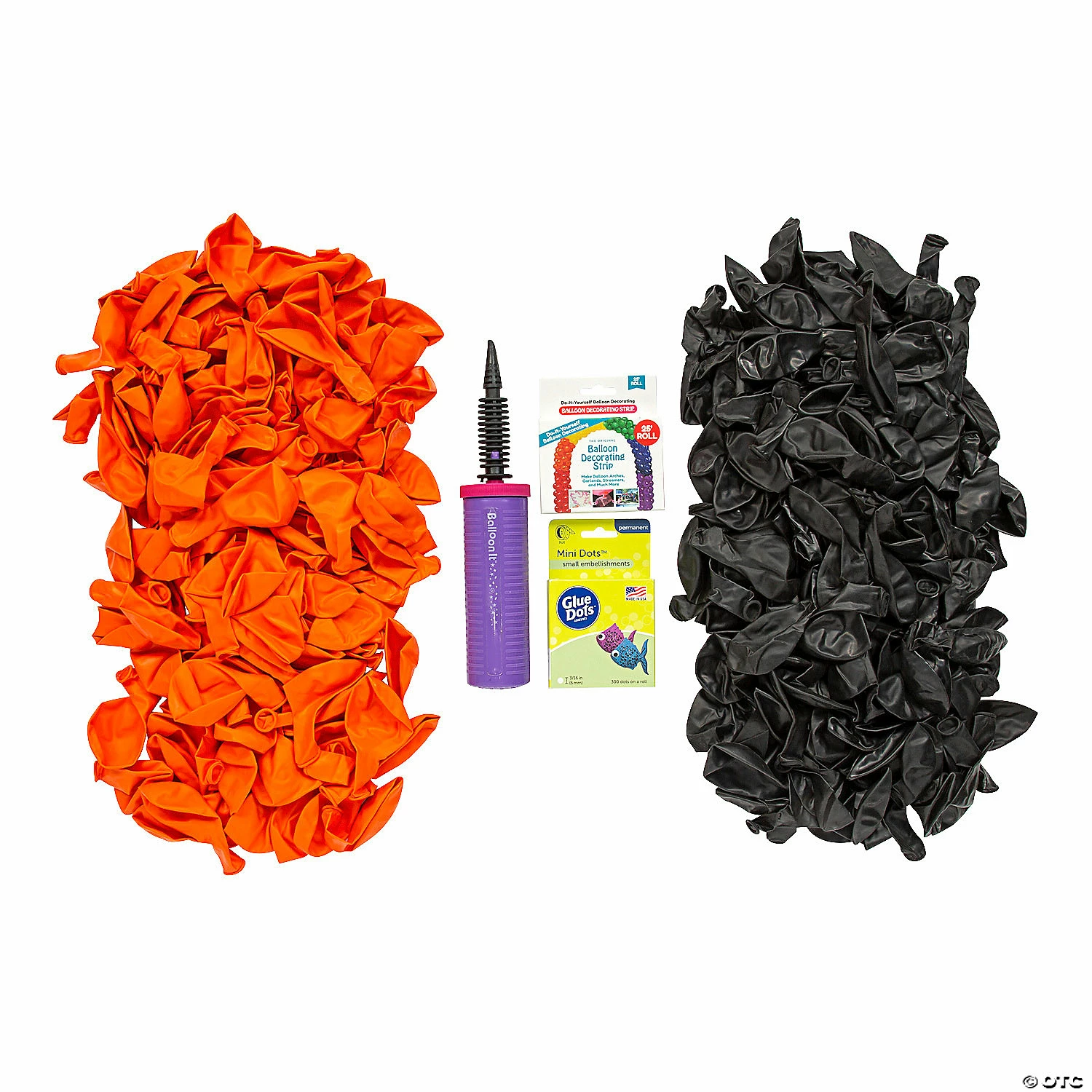 Solid Color & Black Latex Balloon Garland Kit - 291 Pc. 2 Solid Color & Black Latex Balloon Garland Kit - 291 Pc. - Image 2