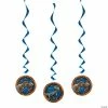 Paper Jurassic World™ Hanging Swirl Decorations - 3 Pc.