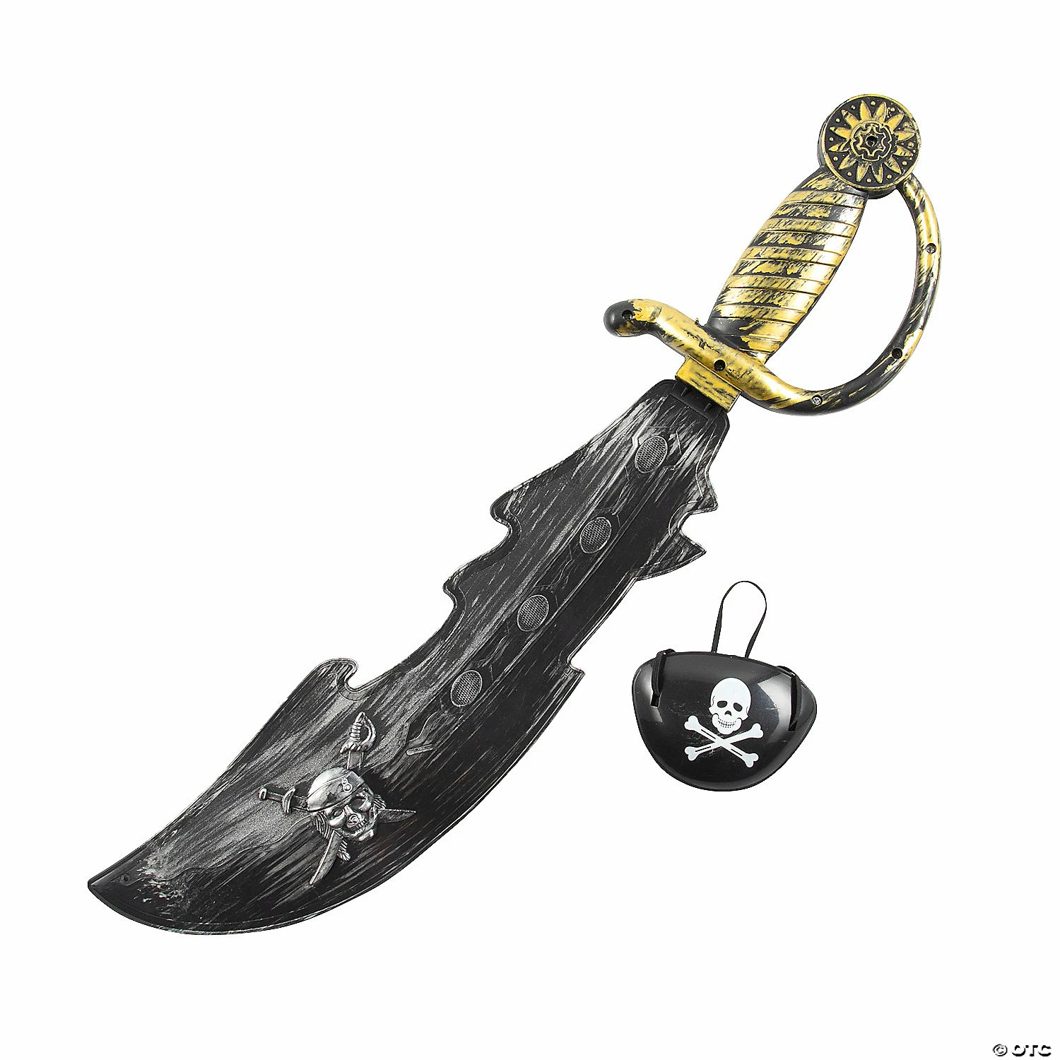 Pirate Swords with Eye Patch- 12 Pc. 1 Pirate Swords with Eye Patch- 12 Pc.