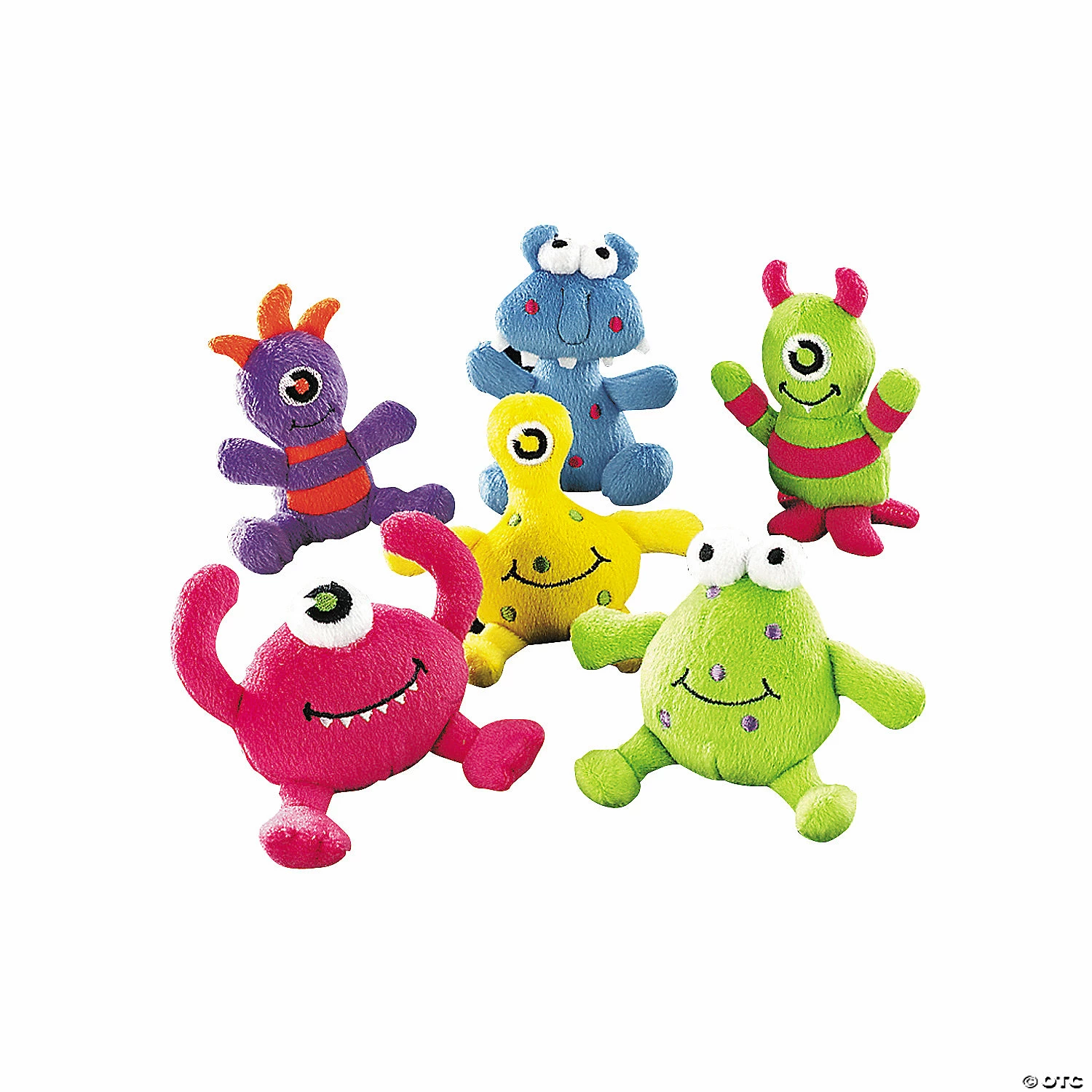 Plush Monsters - 12 Pc. 3 Plush Monsters - 12 Pc. - Image 3