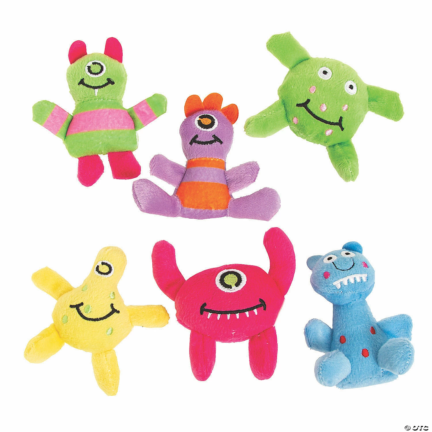Plush Monsters - 12 Pc. 1 Plush Monsters - 12 Pc.