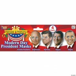 President On Stick Masks