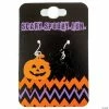 Pumpkin/ Cat Earrings Set