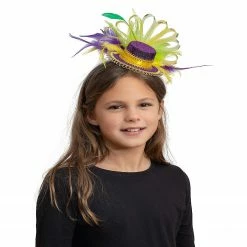 Purple Top Hat Headband - Mardi Gras Mini Hat Dress Up Hair Costume Accessories Head Band for Women and Children -Halloween sale2022 purple top hat headband mardi gras mini hat dress up hair costume accessories head band for women and children14211990 a02NOWA