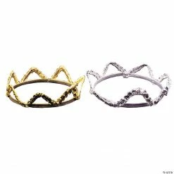 SEQUIN CROWN-GOLD