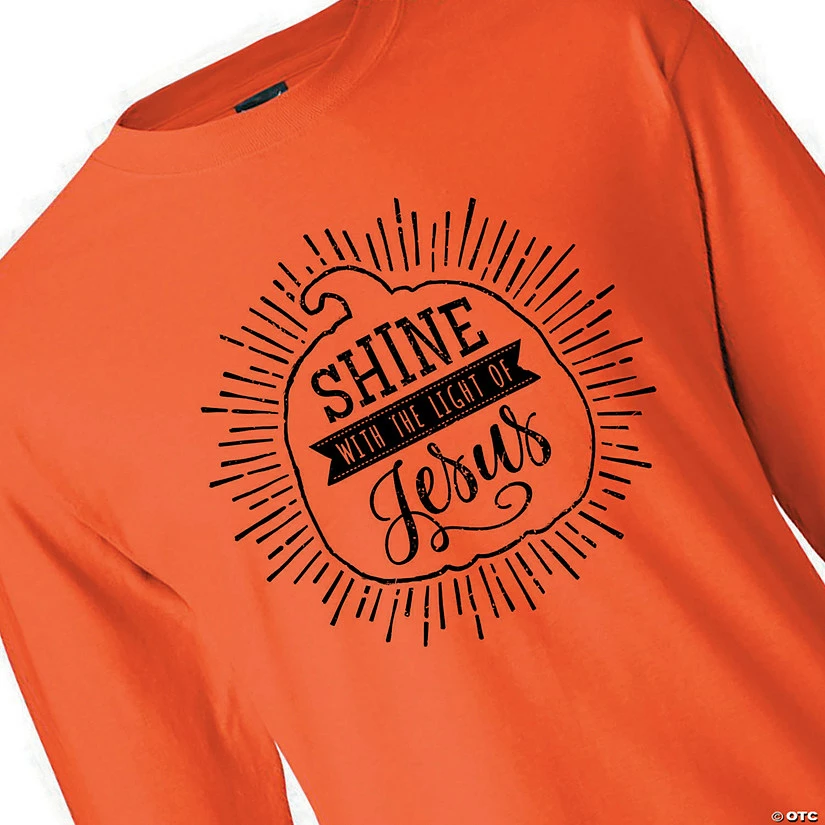 Shine with the Light of Jesus Adult's T-Shirt 1 Shine with the Light of Jesus Adult's T-Shirt