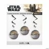 Star Wars™ The Mandalorian™ Hanging Decorations - 3 Pc.