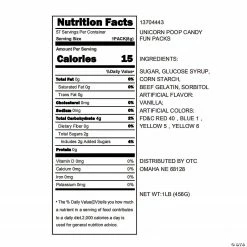 Unicorn Poop Marshmallow Candy Fun Packs - 57 Pc. -Halloween sale2022 unicorn poop marshmallow candy fun packs 57 pc 13704443 a05