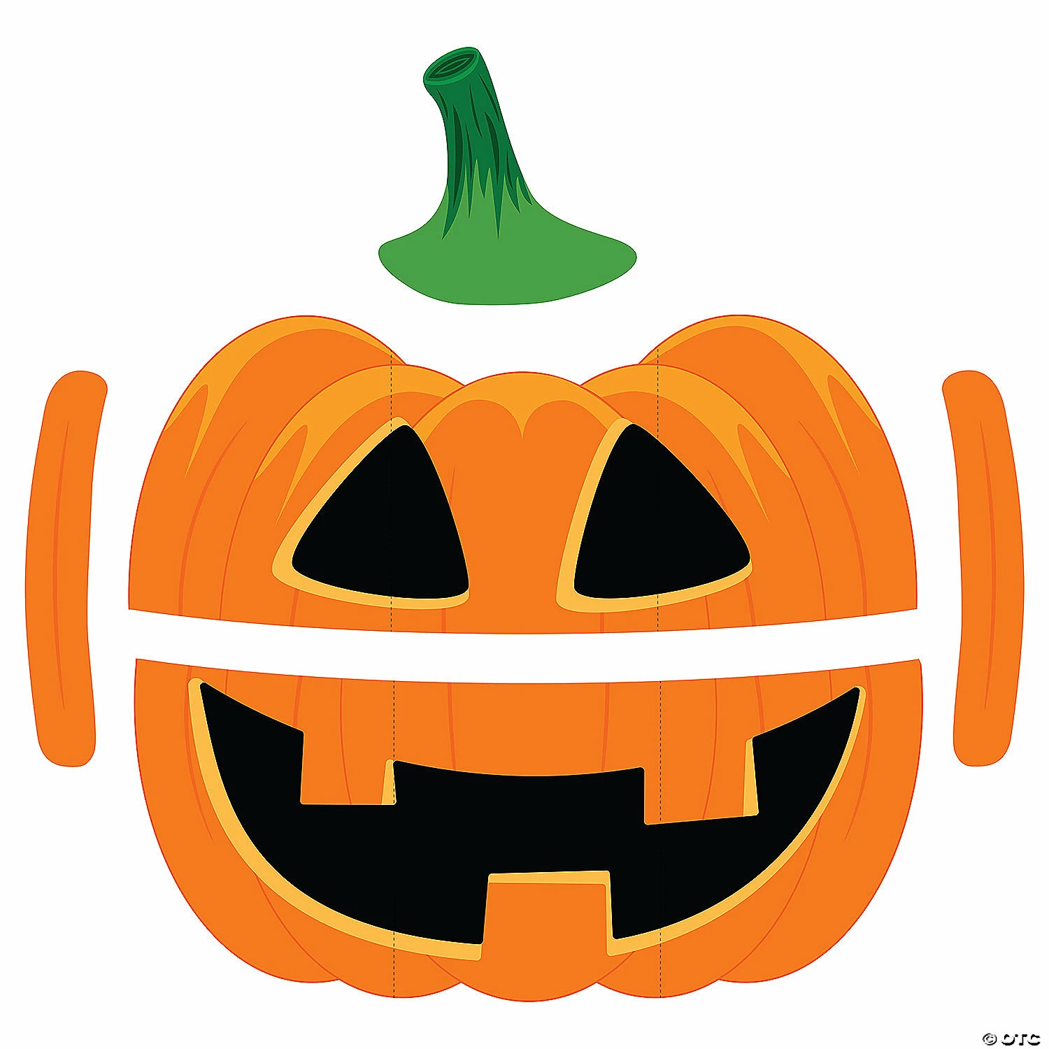 Value Jack-O’-Lantern Trunk-or-Treat Decorating Kit - 5 Pc. 2 Value Jack-O’-Lantern Trunk-or-Treat Decorating Kit - 5 Pc. - Image 2